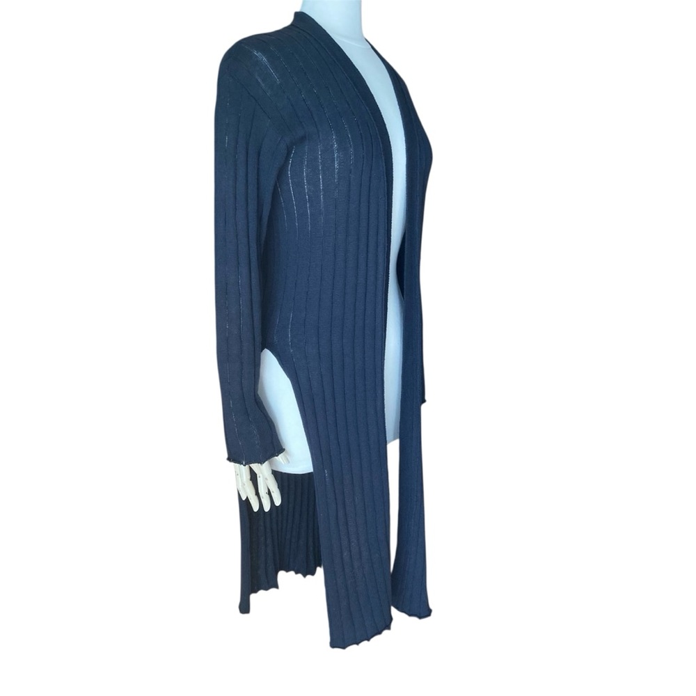 FREE PEOPLE | Breathable Linen Blend Duster Side Slit • Sz S